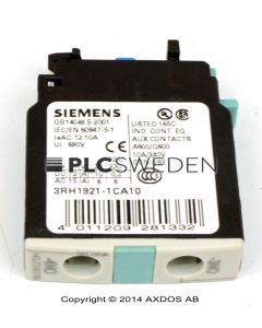 Siemens 3RH1921-1CA10 (3RH19211CA10)
